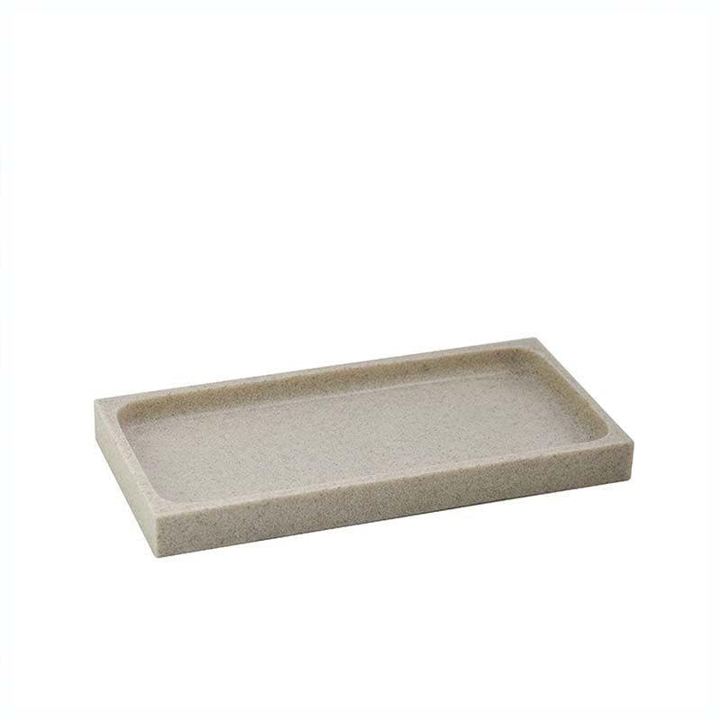 Buy Beige Polyresin Bathroom Tray Accessories & Sets from Vaaree