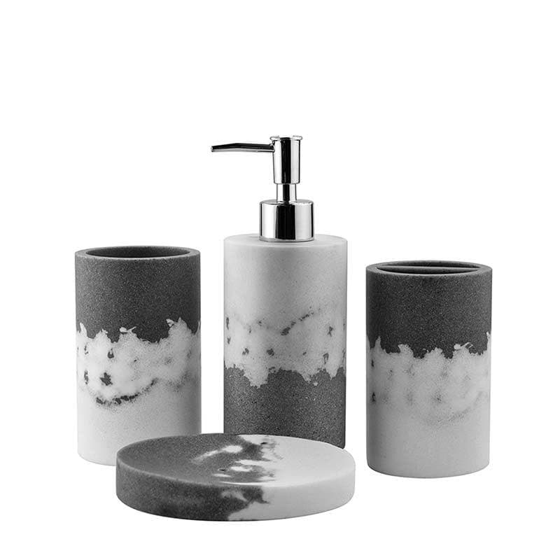 Buy Black Sea Polyresin Bathroom Set Accessories & Sets from Vaaree