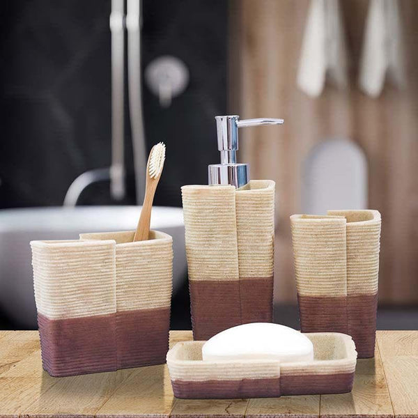 Buy Folded Polyresin Bathroom Set Accessories & Sets from Vaaree