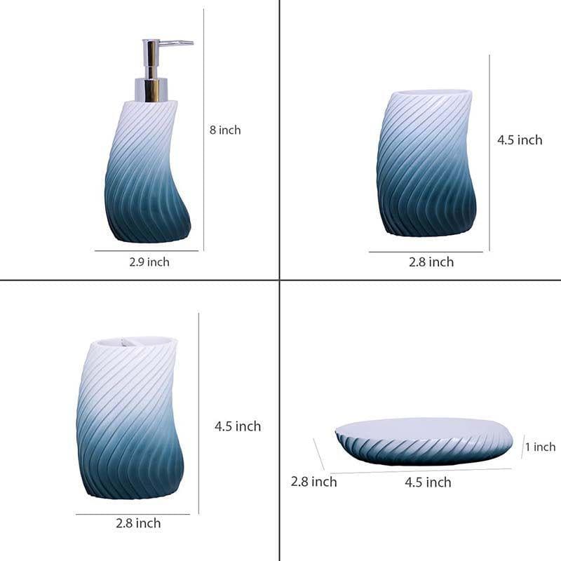 Buy Sean Sky Polyresin Bathroom Set Accessories & Sets from Vaaree