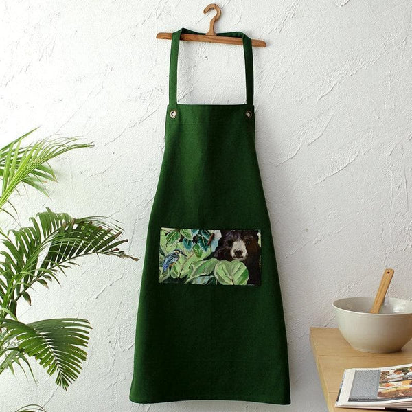 Buy Namdapha Apron - Green Apron from Vaaree