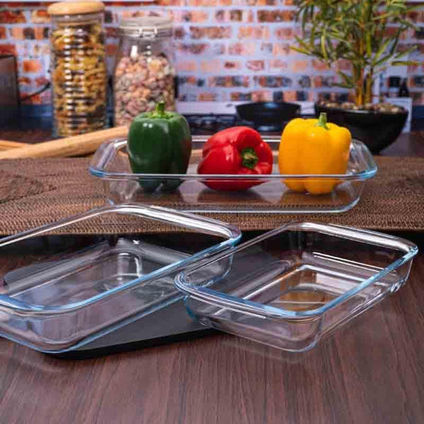 Buy Baking Dish - Bake O'Fav Baking Tray - Set of Three at Vaaree online