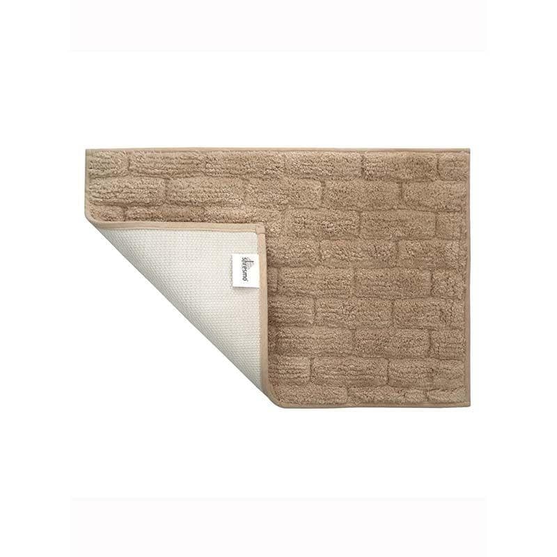 Buy Beige Tiled Cotton Bathmat Bath Mats from Vaaree