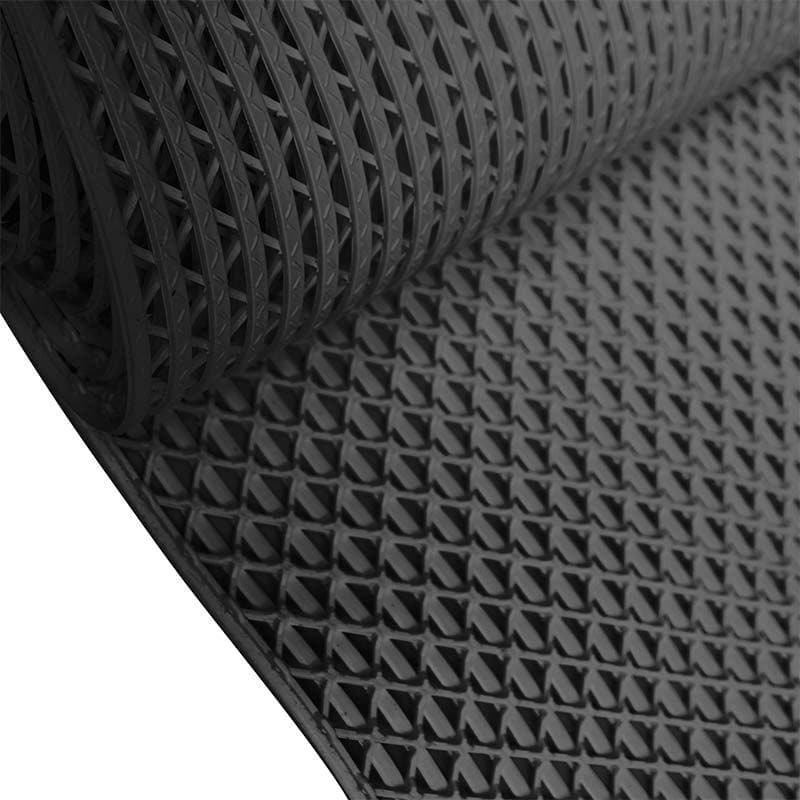 Buy Black Anti Slip Crossline Shower Mat Bath Mats from Vaaree