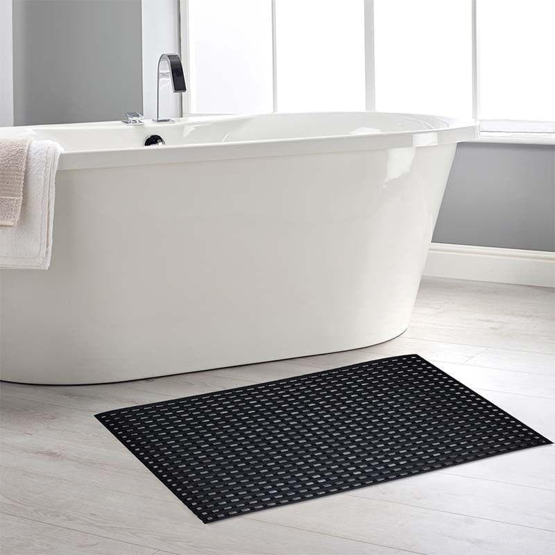 Buy Black Anti Slip Shower Mat Bath Mats from Vaaree