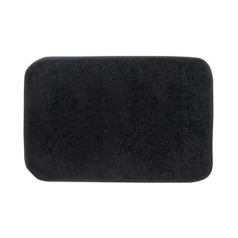 Buy Black Microfiber Bathmat Bath Mats from Vaaree