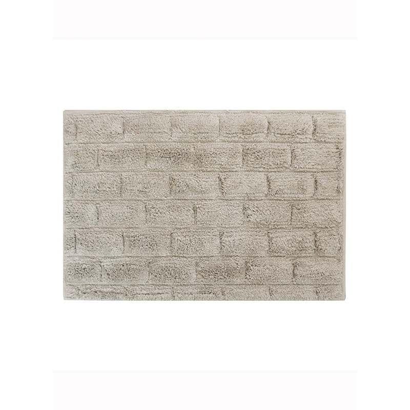 Buy Cobble Stone Tiled Cotton Bathmat Bath Mats from Vaaree