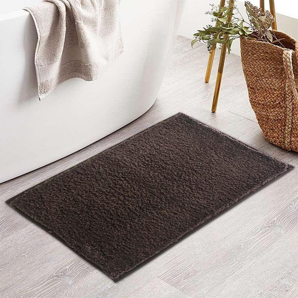 Buy Dark Brown Bathmat Bath Mats from Vaaree