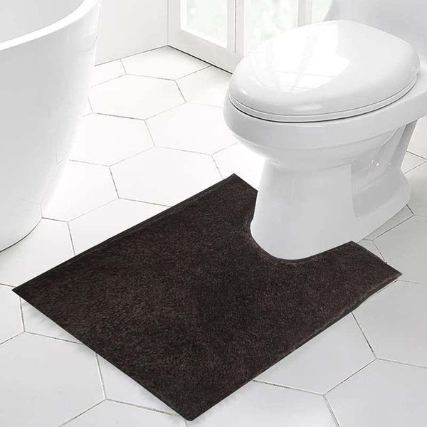 Buy Dark Brown Contour Mat Bath Mats from Vaaree