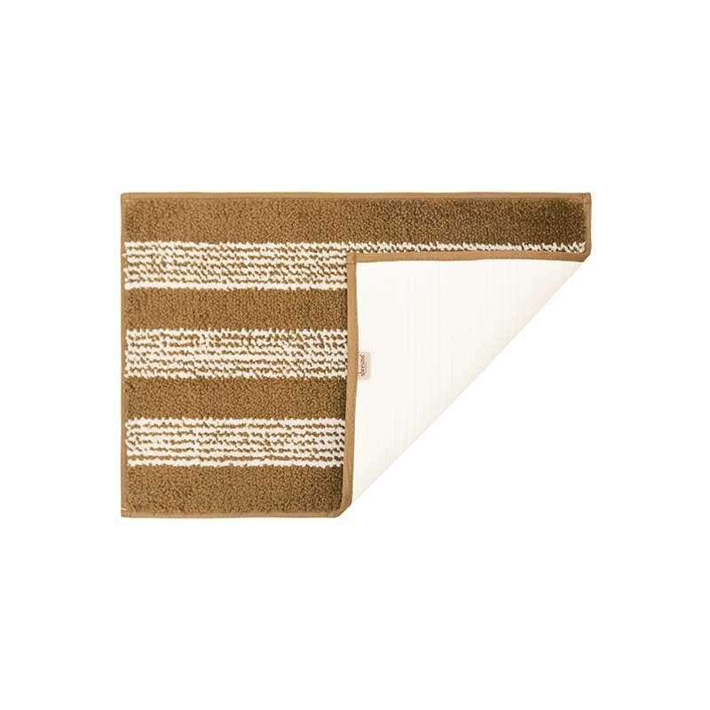 Buy Golden Striped Microfiber Bathmat Bath Mats from Vaaree