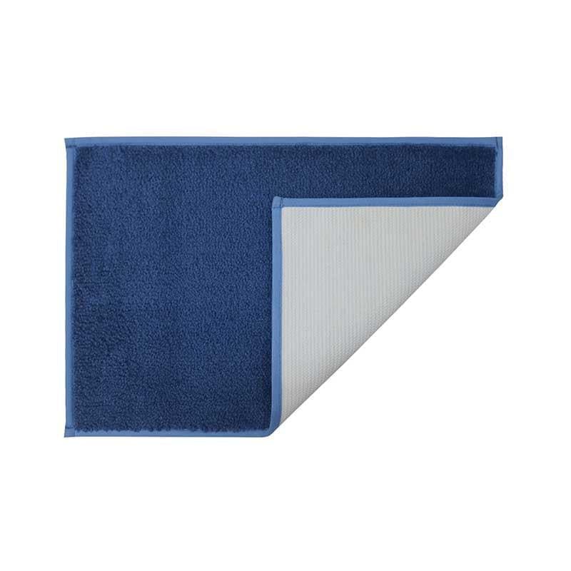 Buy Peacock Blue Microfiber Bathmat Bath Mats from Vaaree