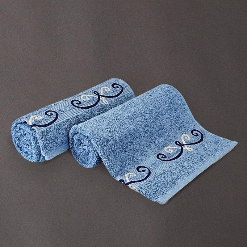 Buy Blue Silly Cuddly Bath Towel Bath Towels from Vaaree