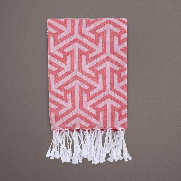 Buy Bath Towels - Pink Very Berry Towel at Vaaree online