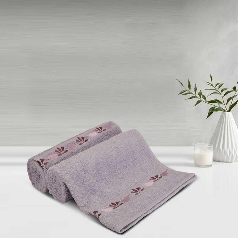 Buy Wonderfully Purple Bath Towel Bath Towels from Vaaree