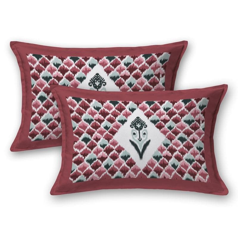 Buy Printed Ecstasy Bedsheet- Red at Vaaree online | Beautiful Bedsheets to choose from
