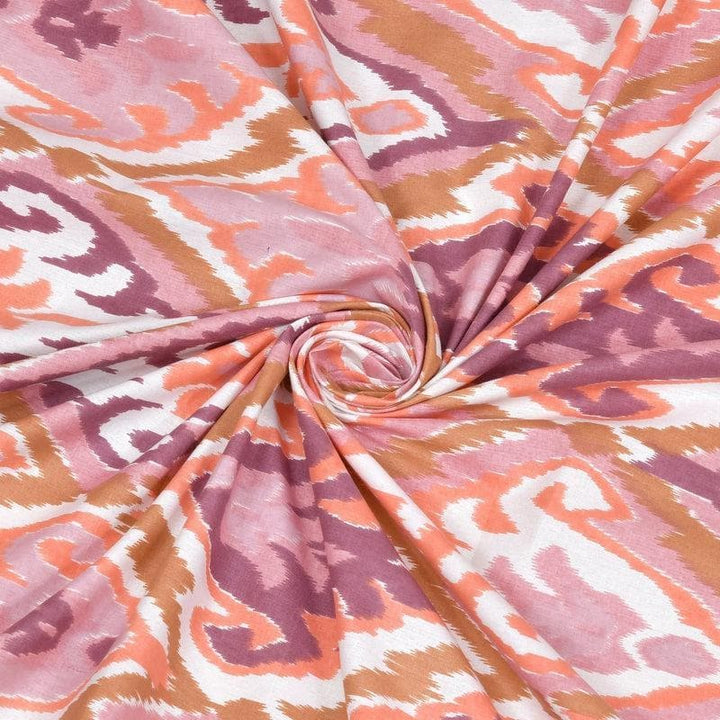 Buy Pink Soiree Bedsheet at Vaaree online | Beautiful Bedsheets to choose from