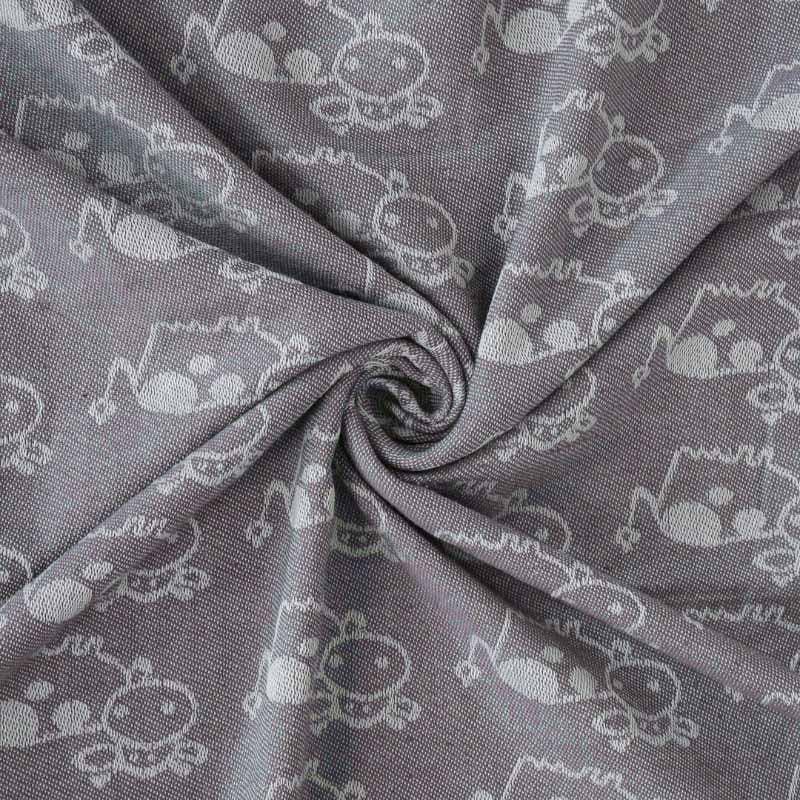 Buy Boo-Moo Bedcover - Grey Bedcovers from Vaaree