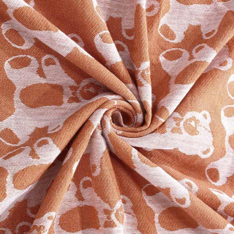 Buy Bruno Grizz Bedcover - Orange Bedcovers from Vaaree