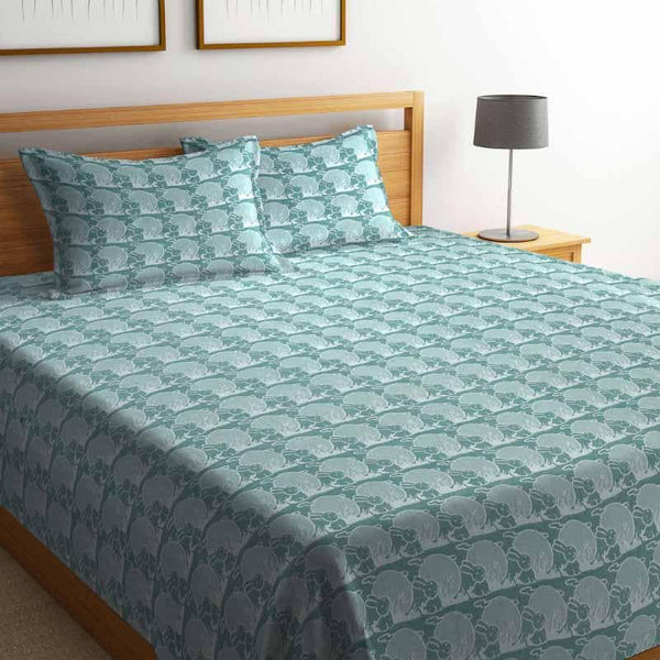 Buy Cutie-Potuti Bedcover - Blue Bedcovers from Vaaree