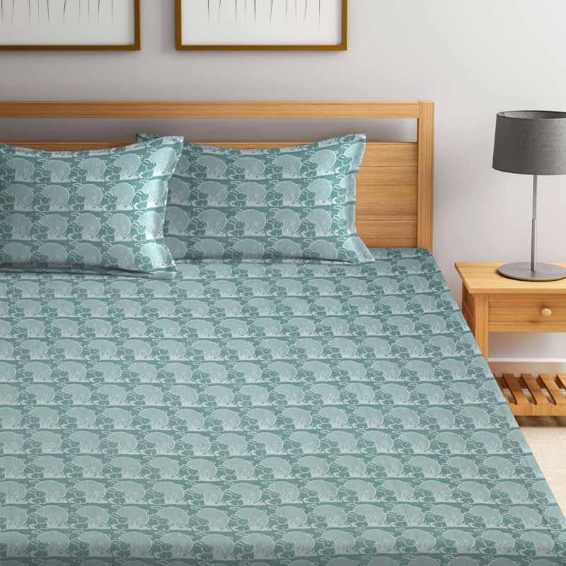 Buy Cutie-Potuti Bedcover - Blue Bedcovers from Vaaree