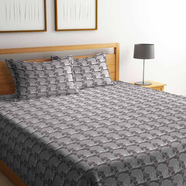 Buy Cutie-Potuti Bedcover - Grey Bedcovers from Vaaree