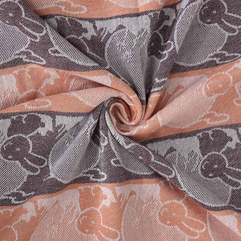 Buy Cutie-Potuti Bedcover - Grey/Orange Bedcovers from Vaaree