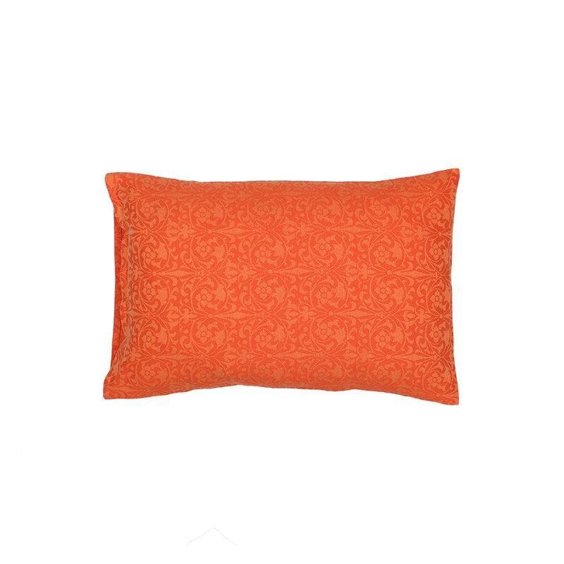 Buy Floral Mesh Bedcover Set- Rust Bedcovers from Vaaree