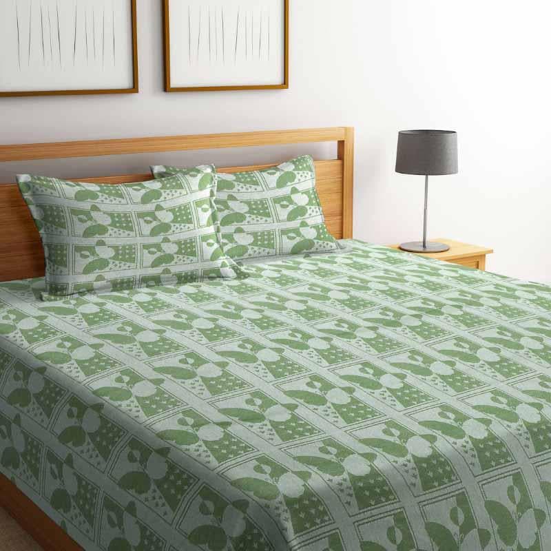 Buy Mariposa Bedcover - Green Bedcovers from Vaaree