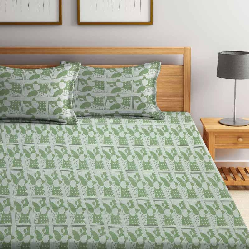 Buy Mariposa Bedcover - Green Bedcovers from Vaaree