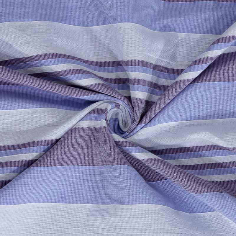 Buy Parallel Stroke Bedcover - Purple/Blue Bedcovers from Vaaree