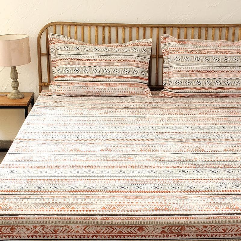 Buy Meghwal Bedsheet - Grey Bedsheets from Vaaree