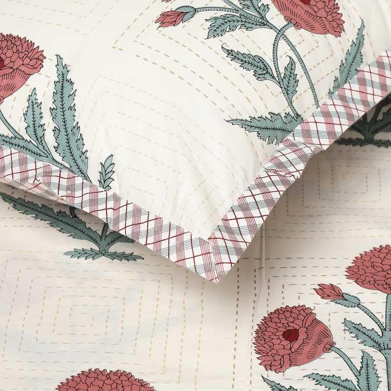 Bedsheets - Blooming Dahlia Bedsheet