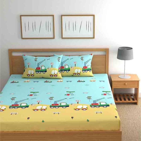 Buy Bedsheets - Bob The Builder Bedsheet at Vaaree online