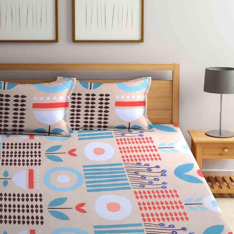 Buy Boho Flowers Bedsheet Bedsheets from Vaaree