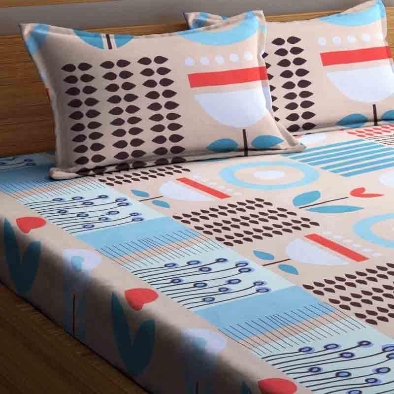 Buy Boho Flowers Bedsheet Bedsheets from Vaaree