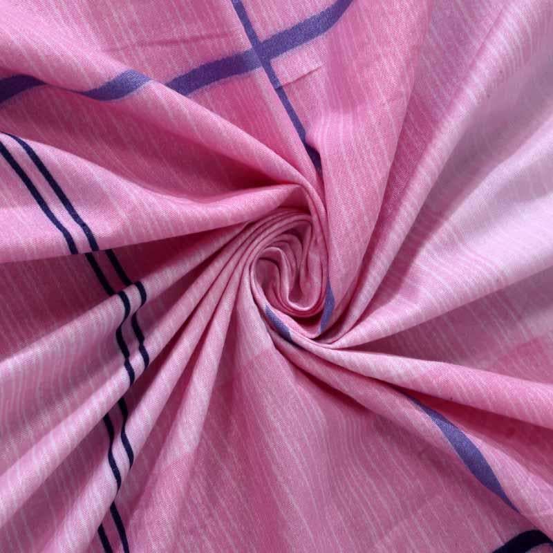 Buy Check Mate Bedsheet - Pink Bedsheets from Vaaree