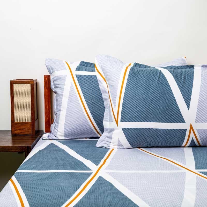 Bedsheets - Cool Blues Bedsheet