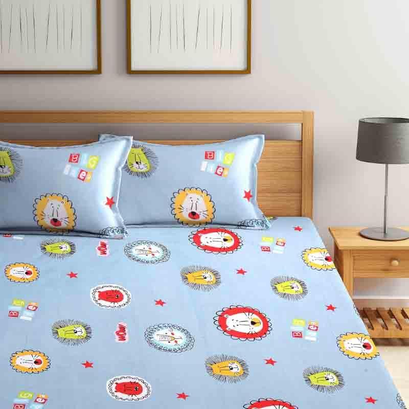 Buy Crazy About Cartoons Bedsheet Bedsheets from Vaaree