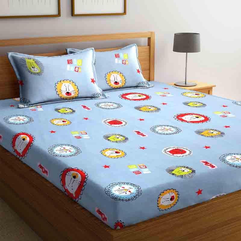 Buy Crazy About Cartoons Bedsheet Bedsheets from Vaaree