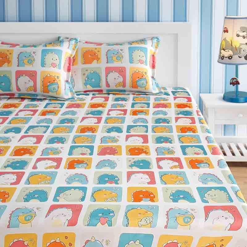 Bedsheets - Dino Toddlers Bedsheet