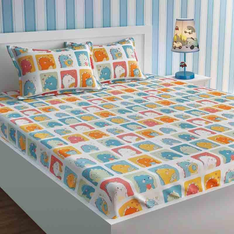 Bedsheets - Dino Toddlers Bedsheet