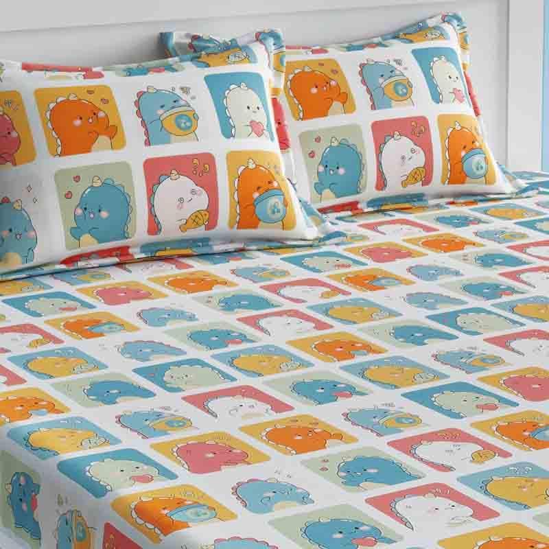 Buy Dino Toddlers Bedsheet Bedsheets from Vaaree