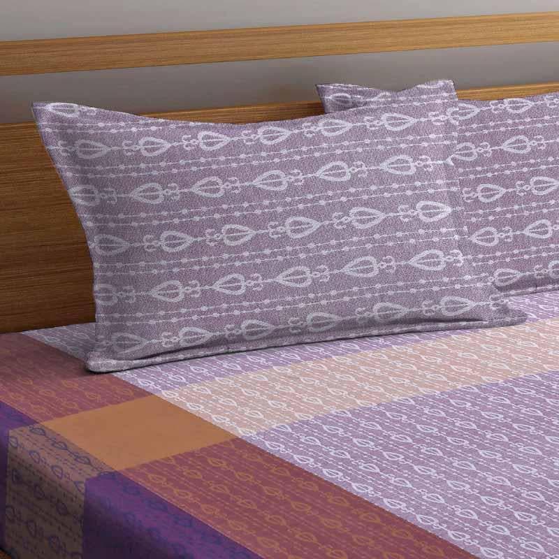 Buy Dobby Ethnic Bedsheet Bedsheets from Vaaree