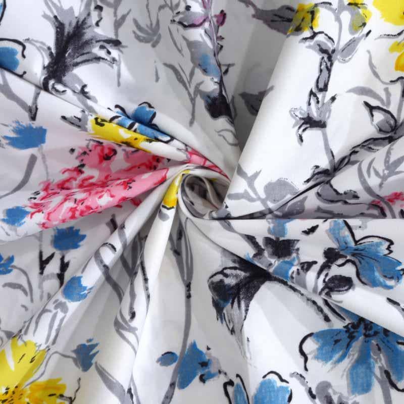 Buy Emily Printed Bedsheet Bedsheets from Vaaree