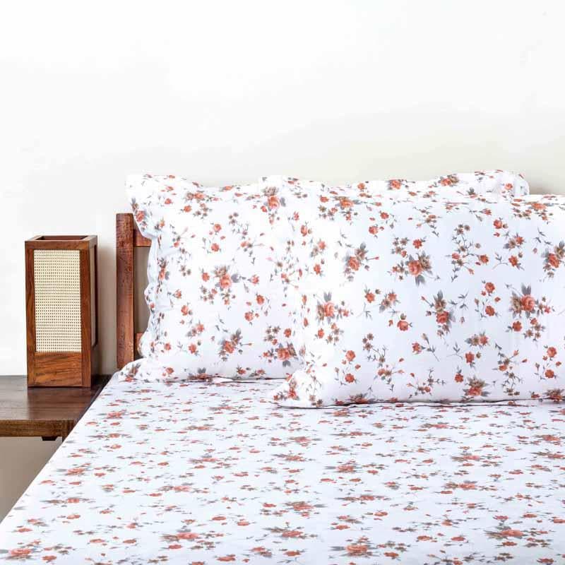 Buy Enchanted Charms Bedsheet - Brown Bedsheets from Vaaree