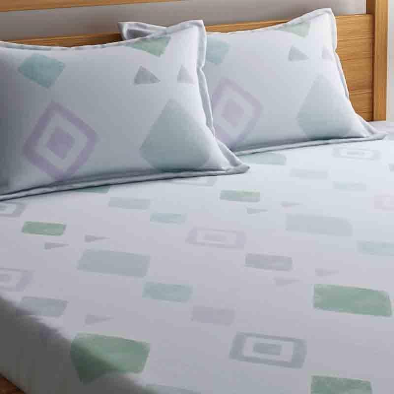 Buy Faint Rhombi Bedsheet Bedsheets from Vaaree