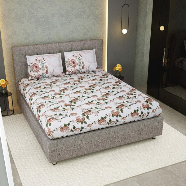 Bedsheets - Ferns & Flowers Bedsheet