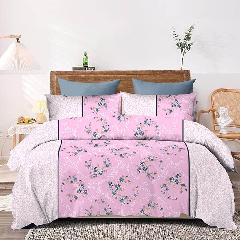 Buy Floral Bouquet Bedsheet- Magenta Bedsheets from Vaaree