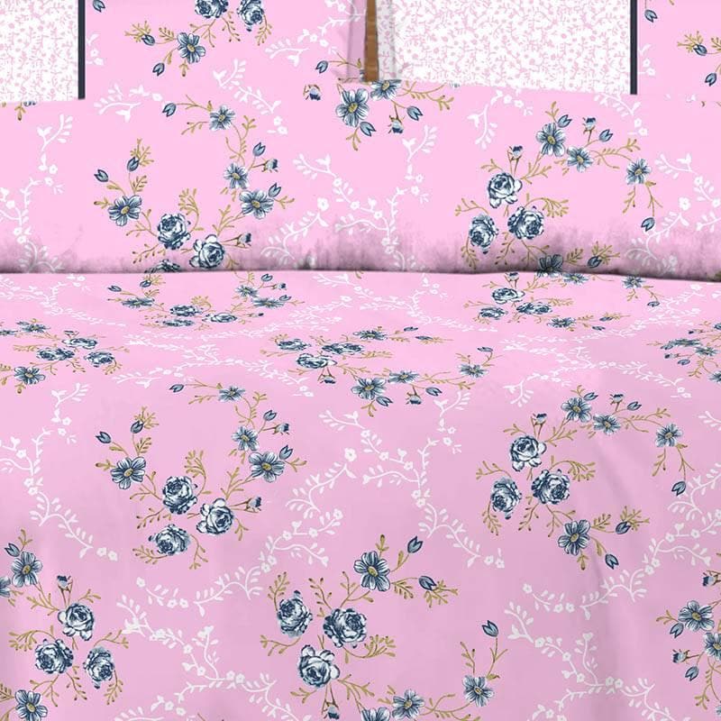 Buy Floral Bouquet Bedsheet- Magenta Bedsheets from Vaaree