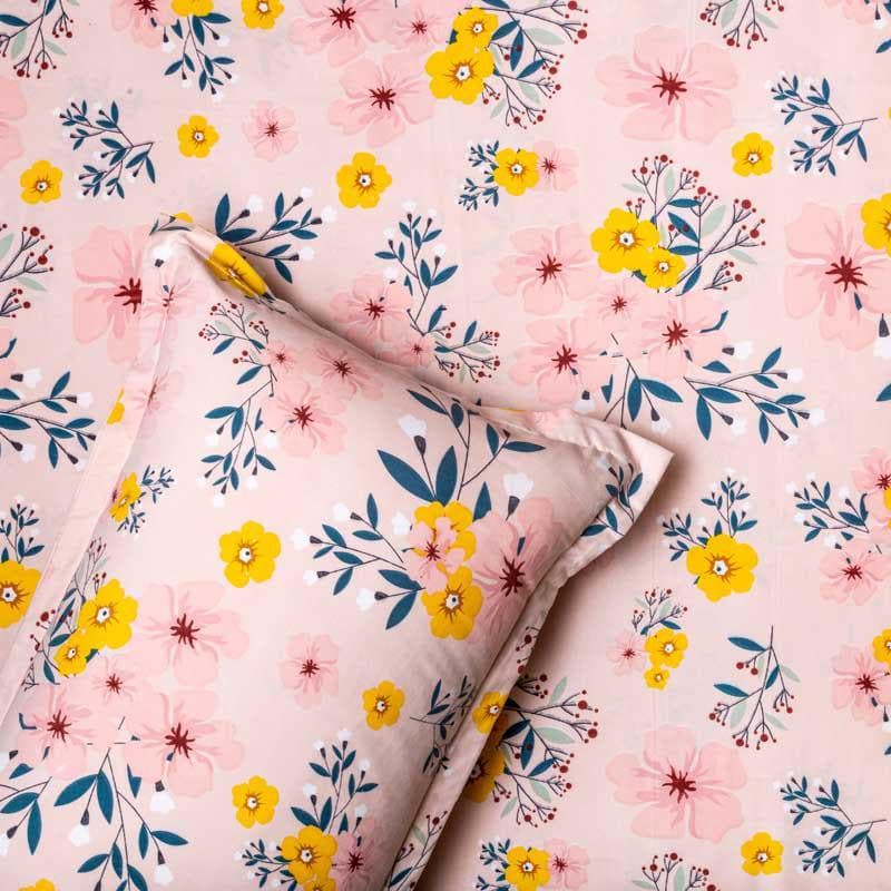 Buy Floral Fantasy Bedsheet Bedsheets from Vaaree